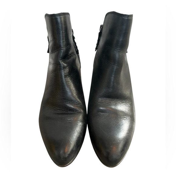 Frye Judith Double zip ankle Boot in Black 9.5 Bootie - Picture 4 of 8